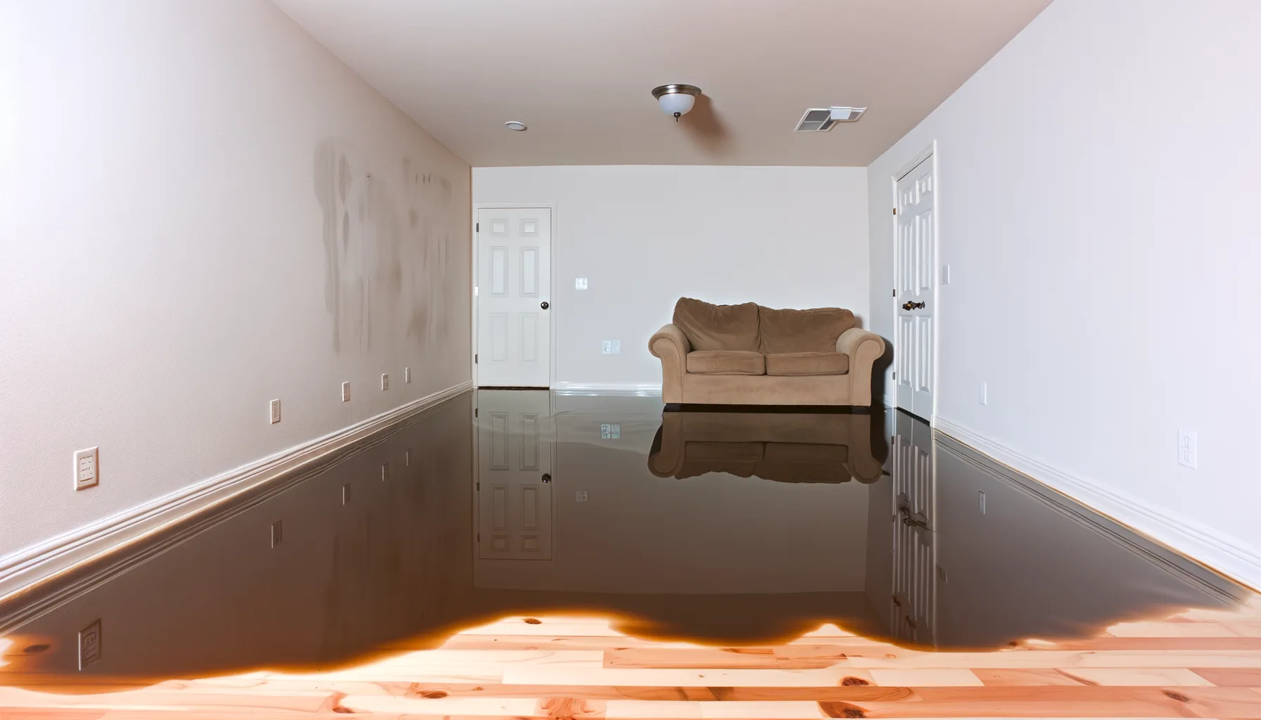 Kitchen Water Damage
